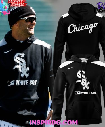 Chicago White Sox Opening Day 2025 Black All Over Print Hoodie