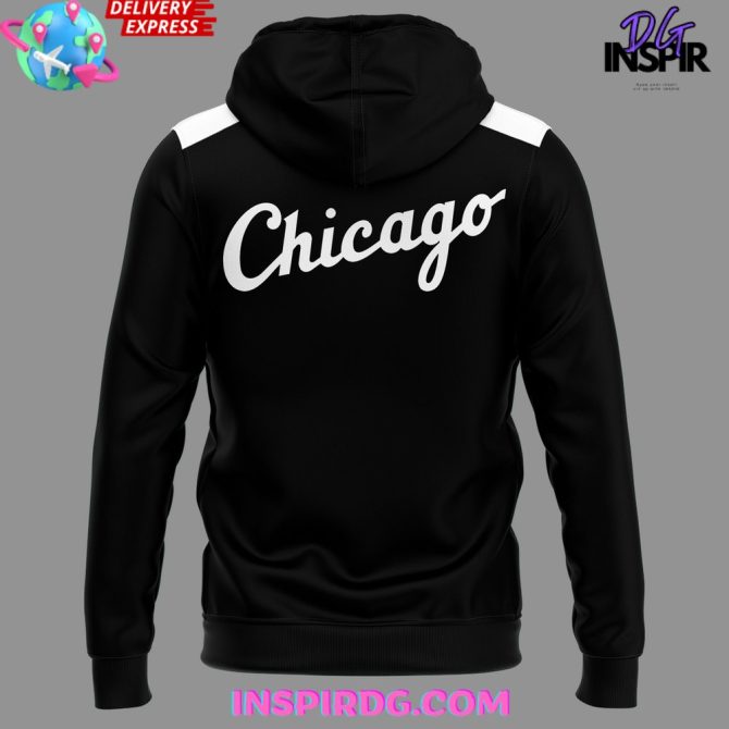 Chicago White Sox Opening Day 2025 Black All Over Print Hoodie - Image 3