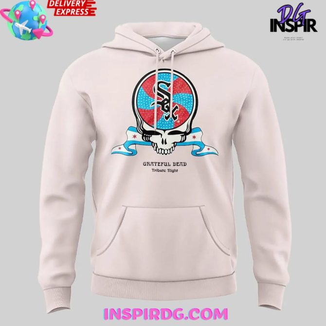 Chicago White Sox X Grateful Dead Tribute Night 2025 All Over Print Hoodie - Image 2