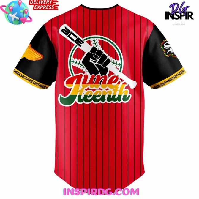 Chicago White Sox X Juneteenth Heritage 2025 Baseball Jersey - Image 3