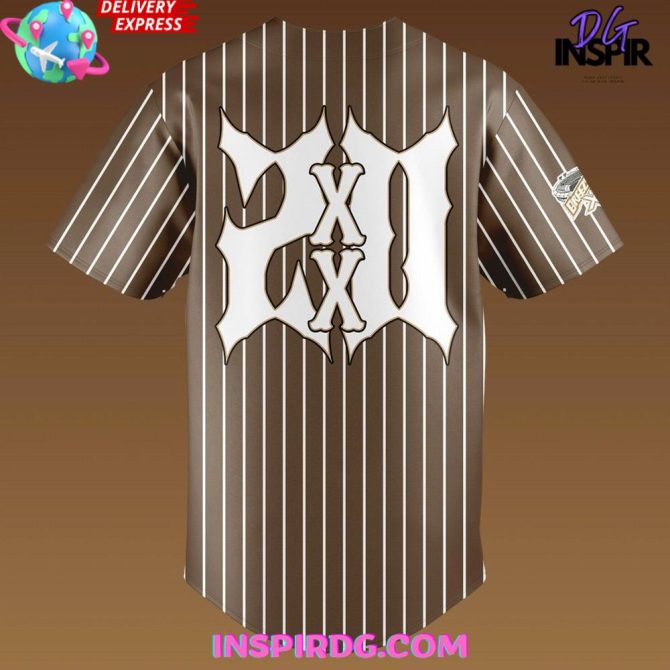 Chris Brown X Breezy Bowl 20 Special Baseball Jersey - Image 3