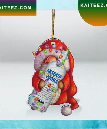 Christmas Absolut Vodka Drinking Christmas Ornament