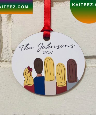 Christmas The Johnsons Family  Holiday Christmas Ornament