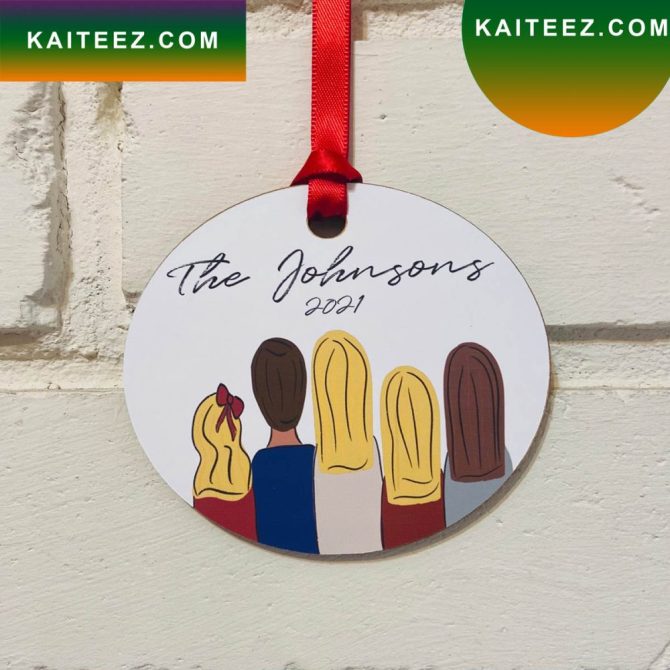 Christmas The Johnsons Family  Holiday Christmas Ornament