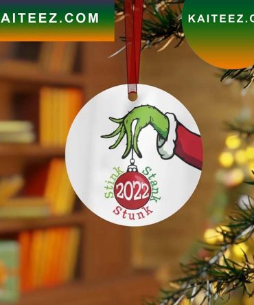 Christmas Grinch Ornament Stink Stank Stunk  Grinch Christmas Ornament