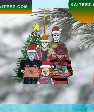 Christmas Pine Tree Horror Squad Christmas Ornament