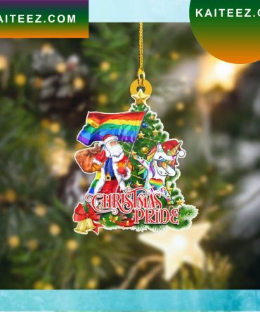 Christmas Pride Shape Christmas  Christmas Ornament