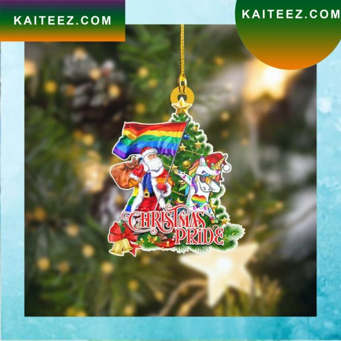 Christmas Pride Shape Christmas  Christmas Ornament