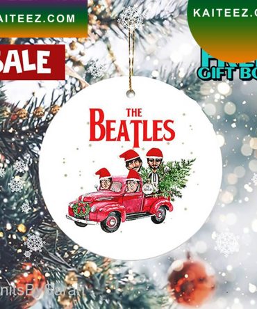 Christmas The Beatles Lovers Christmas Ornament