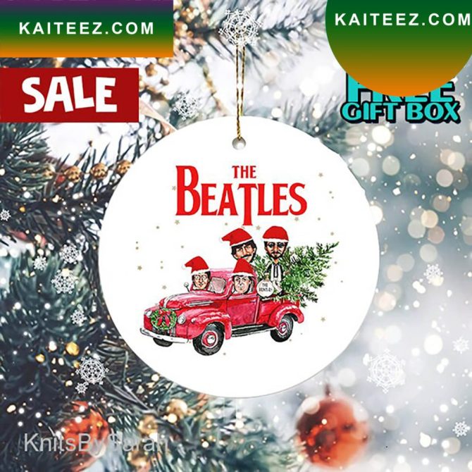 Christmas The Beatles Lovers Christmas Ornament
