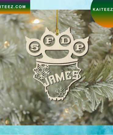 Christmas Is Coming  Wooden Christmas Ornament