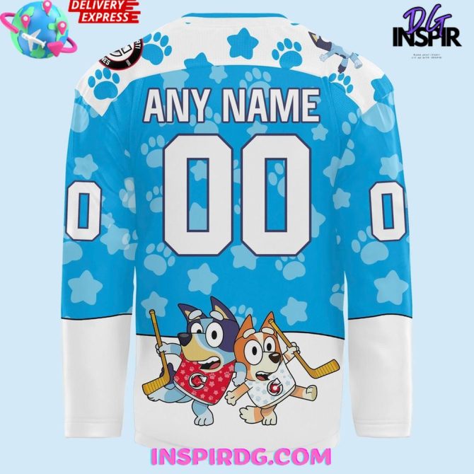 Cincinnati Cyclones X Bluey Night 2025 Special Hockey Jersey - Image 3