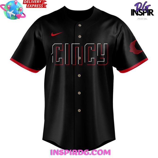 Cincinnati Reds City Connect Edition Baseball Jersey - Image 2