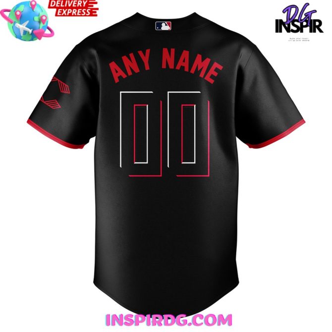 Cincinnati Reds City Connect Edition Baseball Jersey - Image 3