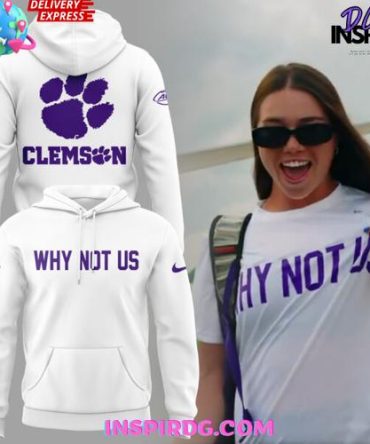Clemson Tiger Softball Why Not Us 2025 All Over Print Hoodie