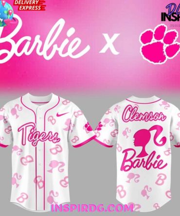Clemson Tiger X 2025 Barbie Night Special Baseball Jersey