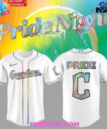 Cleveland Guardians Lgbtq Pride Night 2025 Baseball Jersey