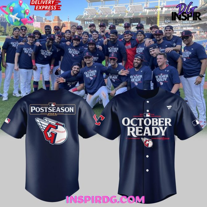 Cleveland Guardians October Ready 2024 Baseball Jersey