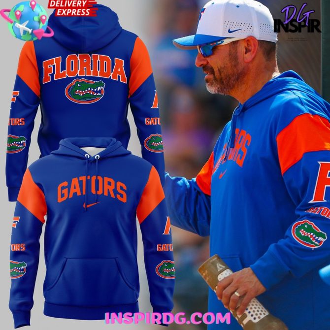 Coach Thomas Florida Gators Softball 2025 All Over Print Hoodie
