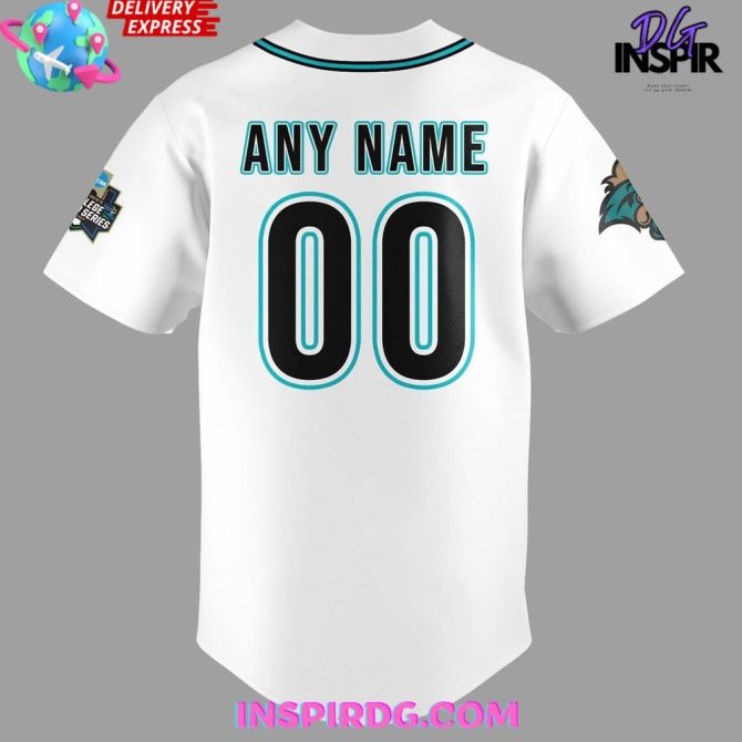 Coastal Carolina Chanticleers 2025 Ncaa College World Series Baseball Jersey - Image 3