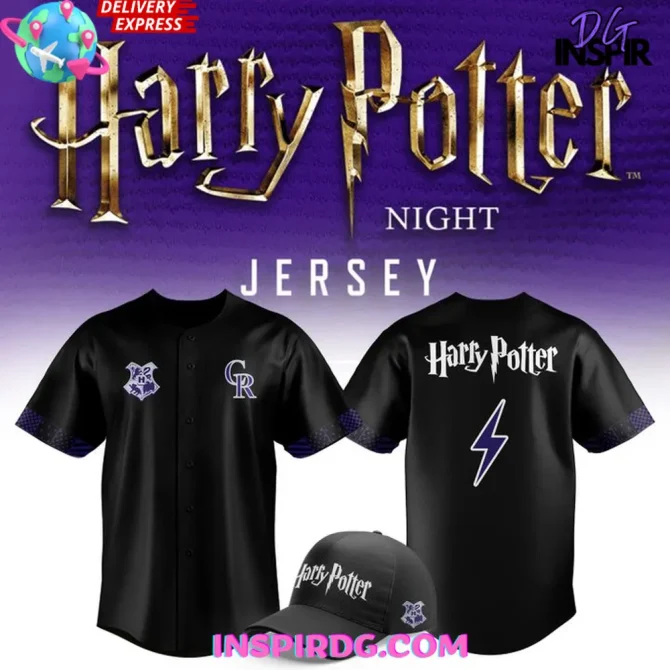 Colorado Rockies X Harry Potter Night 2025 Baseball Jersey