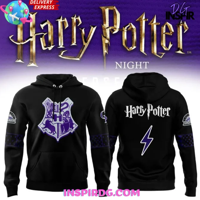 Colorado Rockies X Harry Potter Night 2025 All Over Print Hoodie