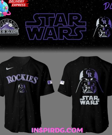 Colorado Rockies X Star Wars Night Special Baseball Jersey