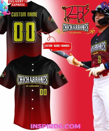 Columbia Fireflies Chicharrones De Columbia 2025 Baseball Jersey