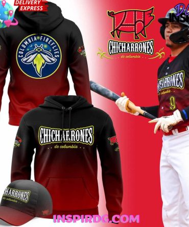 Columbia Fireflies Chicharrones De Columbia 2025 All Over Print Hoodie