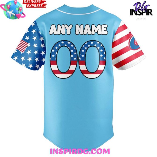Columbia Fireflies Taco And Margarita Festival Special Baseball Jersey - Image 3