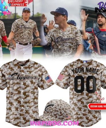 Columbus Clippers Ot Sports 2025 Special Camo Baseball Jersey