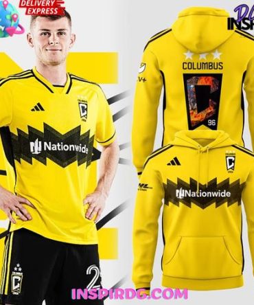 Columbus Crew Limited Edition Hell Is Real All Over Print Hoodie