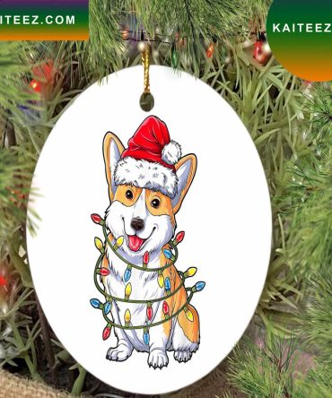 Corgi Santa Christmas Tree Decorations Christmas Ornament