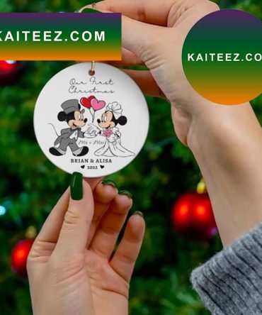 Couple Mickey&Minnie Disney Ornament