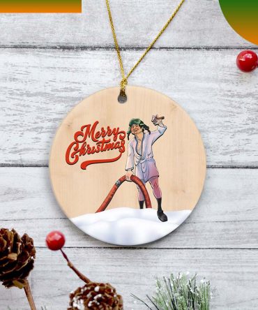 Cousin Eddie Merry Christmas Shitter Was Full Vacation Ornament