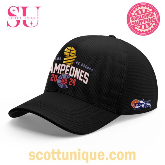 Criollos De Caguas Campeones 2024 Black Classic Cap - Image 2
