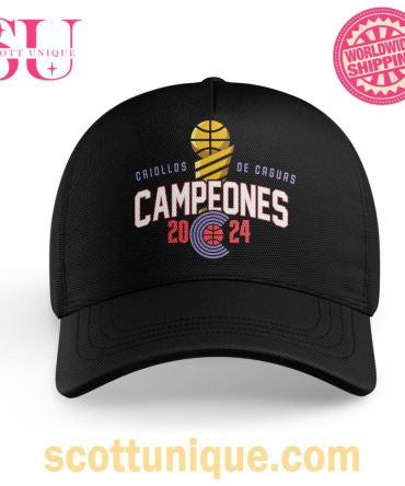 Criollos De Caguas Campeones 2024 Black Classic Cap