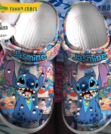 Custom Baby Stitch Crocs Clog Shoes - Discover Comfort And Style Clog Shoes For Family