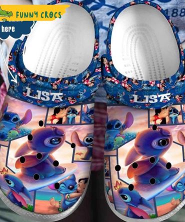 Custom Disney Lilo And Stitch Crocs Clog Shoes - Discover Comfort And Style Clog Shoes For Family