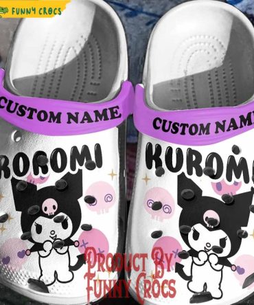Custom Kuromi Hello Kitty Crocs Style - Discover Comfort And Style Clog Shoes Unisex Clogs Garden Shoes