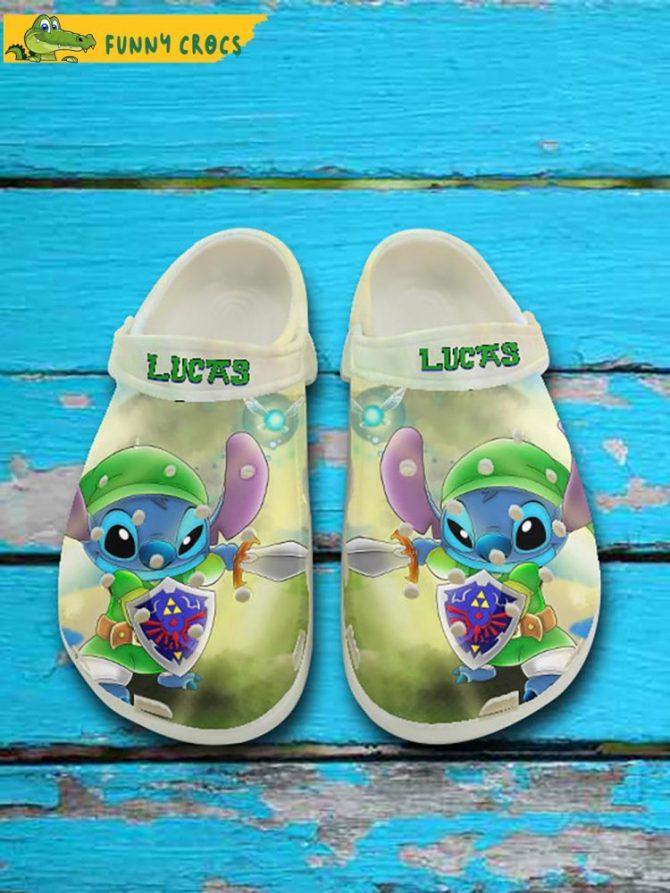 Custom Warrior Stitch Crocs Clog Shoes - Discover Comfort And Style Clog Shoes For Family