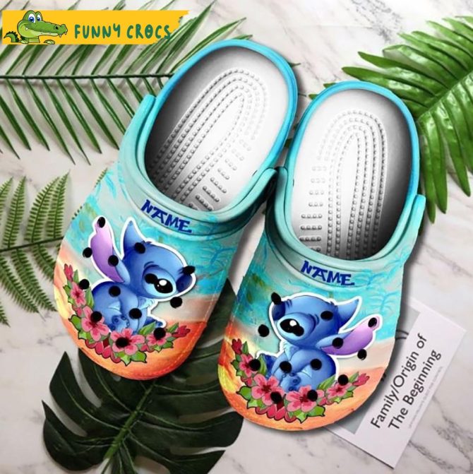 Customized Baby Stitch Crocs Crocband Clog - Discover Comfort And Style Clog Shoes For Family