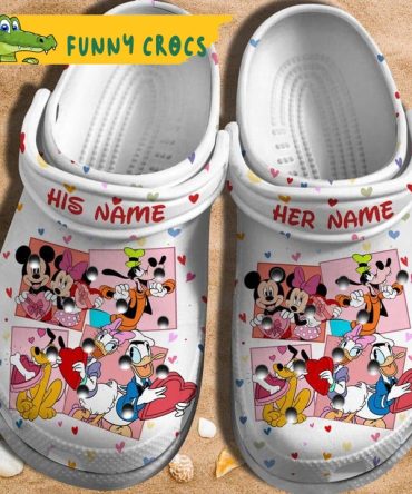 Customized Characters Walt Disney Crocs - Discover Comfort And Style Clog Shoes Unisex Clogs Garden Shoes