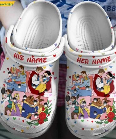 Customized Duke And Prince Disney Crocs - Discover Comfort And Style Clog Shoes Unisex Clogs Garden Shoes