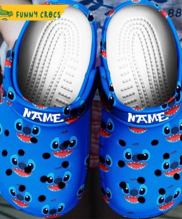 Customized Faces Stitch Crocs Crocband Clog - Discover Comfort And Style Clog Shoes For Family