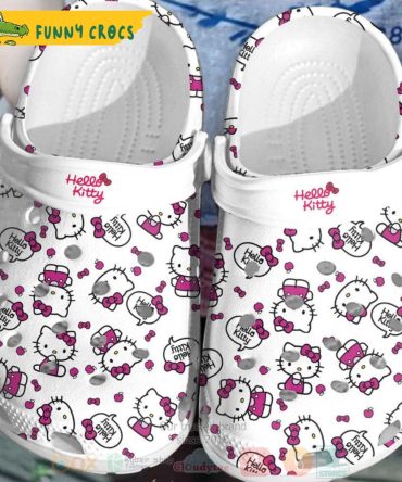 Cute Hello Kitty Crocs - Discover Comfort And Style Clog Shoes Unisex Clogs Garden Shoes