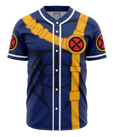Cyclops X-Men Marvel Baseball Jersey