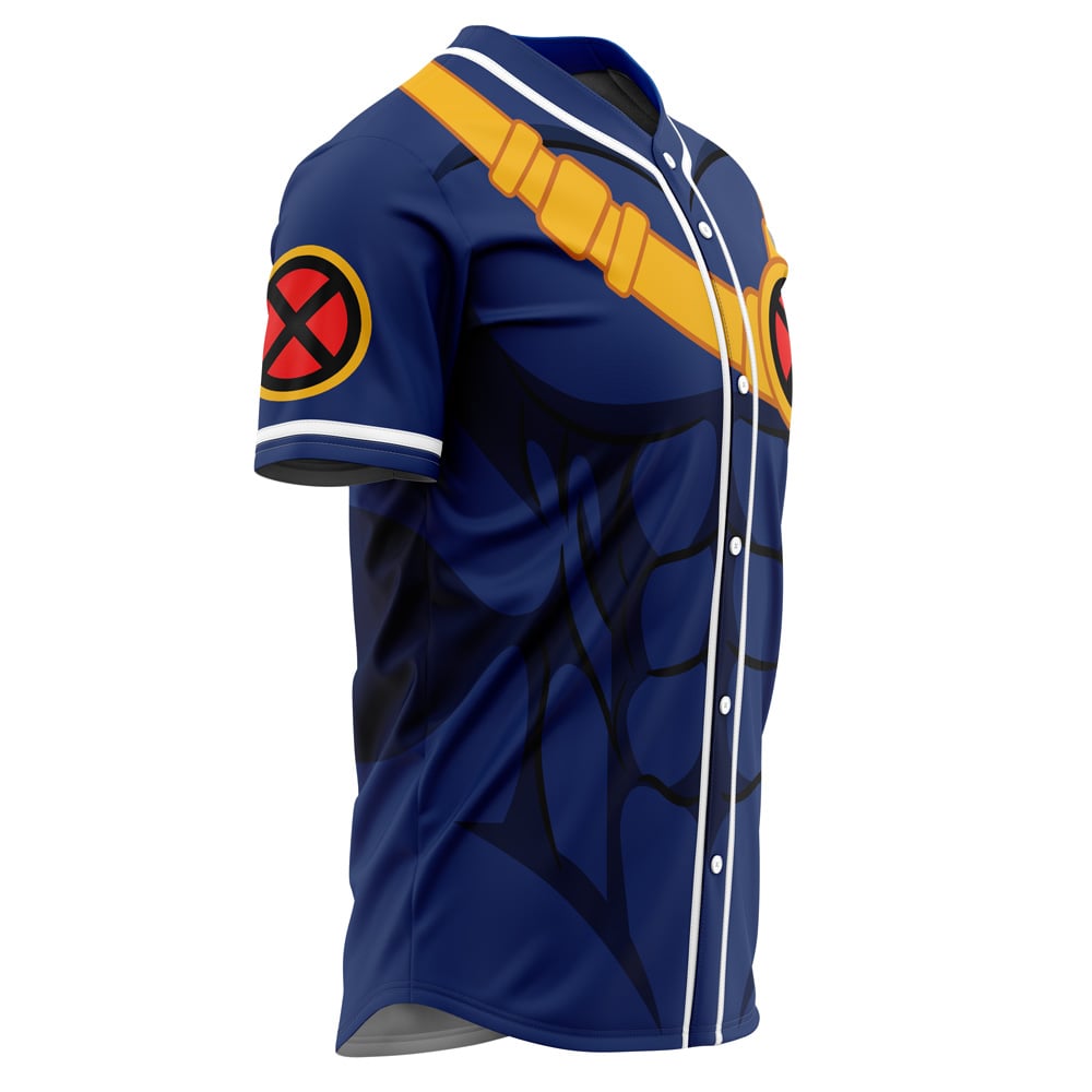 Cyclops X-Men Marvel Baseball Jersey - Image 2