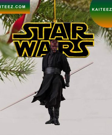 Darth Maul Star Wars Hanging Christmas Ornament