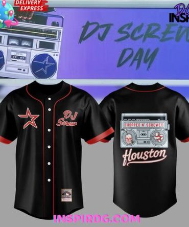 Dj Screw Day Chopped N’ Screwed Houston Limited Edition Baseball Jersey
